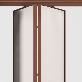  Complete sliding partition fabric side panel